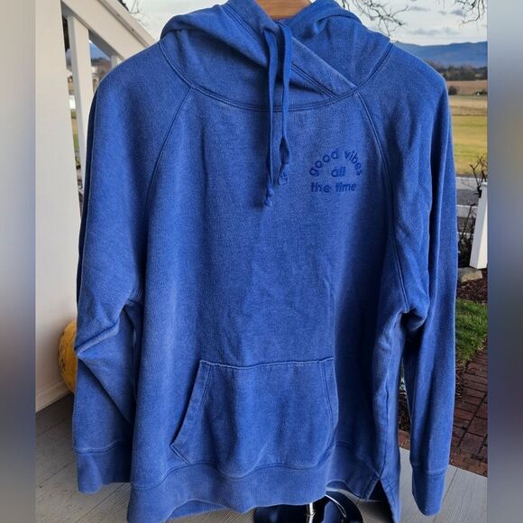 Victoria's Secret PINK Good Vibes All The Time Pullover hoodie pre owned medium - Picture 9 of 11